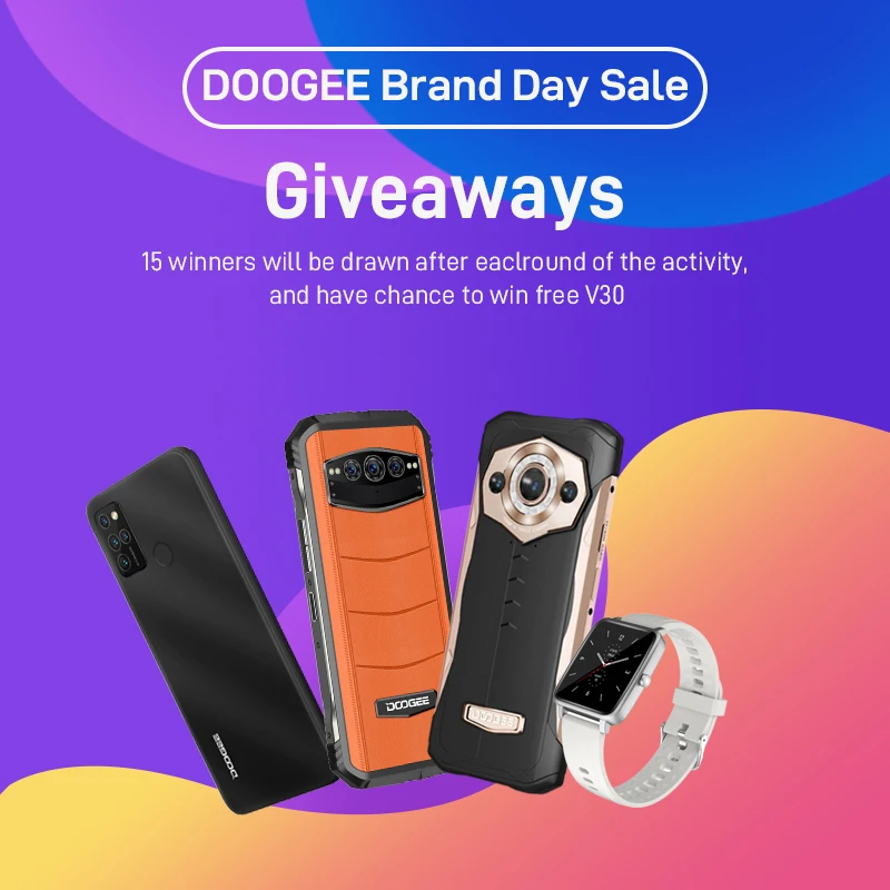 Бренд DOOGEE, дни продажи, 2022 стратегии! Выигрыш бесплатный подарок! Кликните здесь, чтобы получить купоны, промо-коды и больше информации о соб...
Бренд DOOGEE, дни продажи, 2022 стратегии! Выигрыш бесплатный подарок! Кликните здесь, чтобы получить купоны, промо-коды и больше информации о соб...