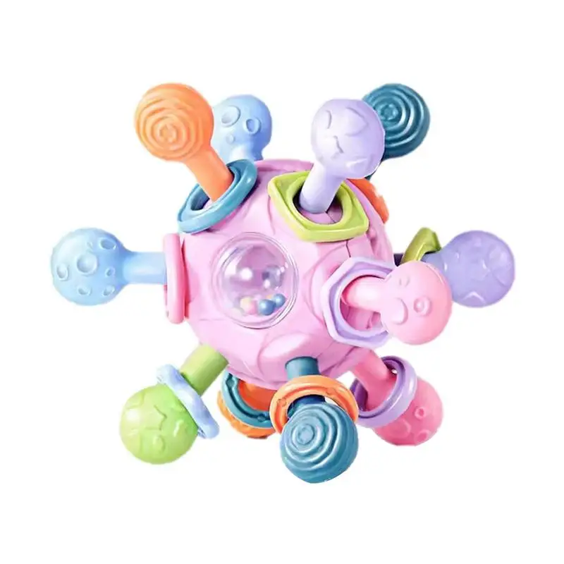 Baby Manhattan Grab Ball Rattle Teether Toys For 0-3 Year Toddlers Sensory Toy Can Be Boiled Early Education Game Balls
Baby Manhattan Grab Ball Rattle Teether Toys For 0-3 Year Toddlers Sensory Toy Can Be Boiled Early Education Game Balls