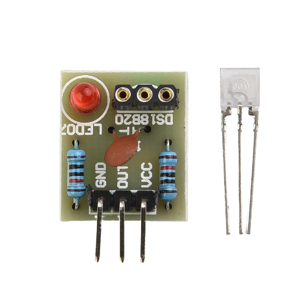 10 Pcs/Set Laser Receiver Sensor Module + KY-008 Laser Transmitter Modules For Arduino AVR Sensor Module Board Tool Accessories
10 Pcs/Set Laser Receiver Sensor Module + KY-008 Laser Transmitter Modules For Arduino AVR Sensor Module Board Tool Accessories