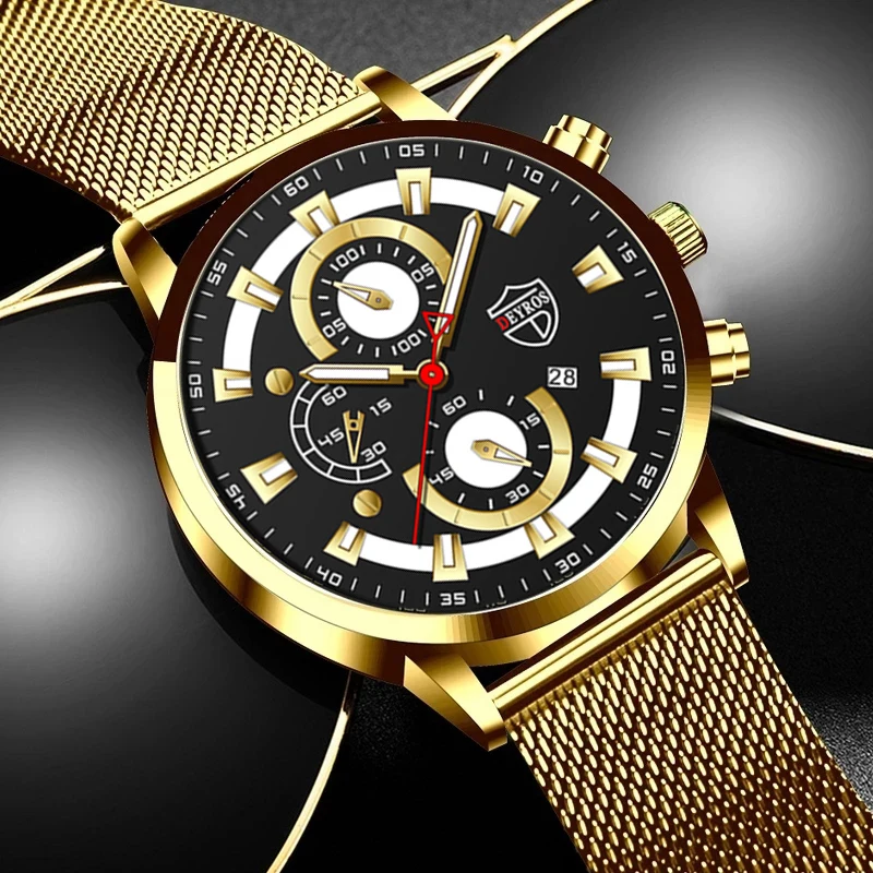 Watches for Mens Fashion Casual Wristwatch Men Business Casual Stainless Steel Mesh Belt Quartz Watch Luminous Clock relogio
Watches for Mens Fashion Casual Wristwatch Men Business Casual Stainless Steel Mesh Belt Quartz Watch Luminous Clock relogio