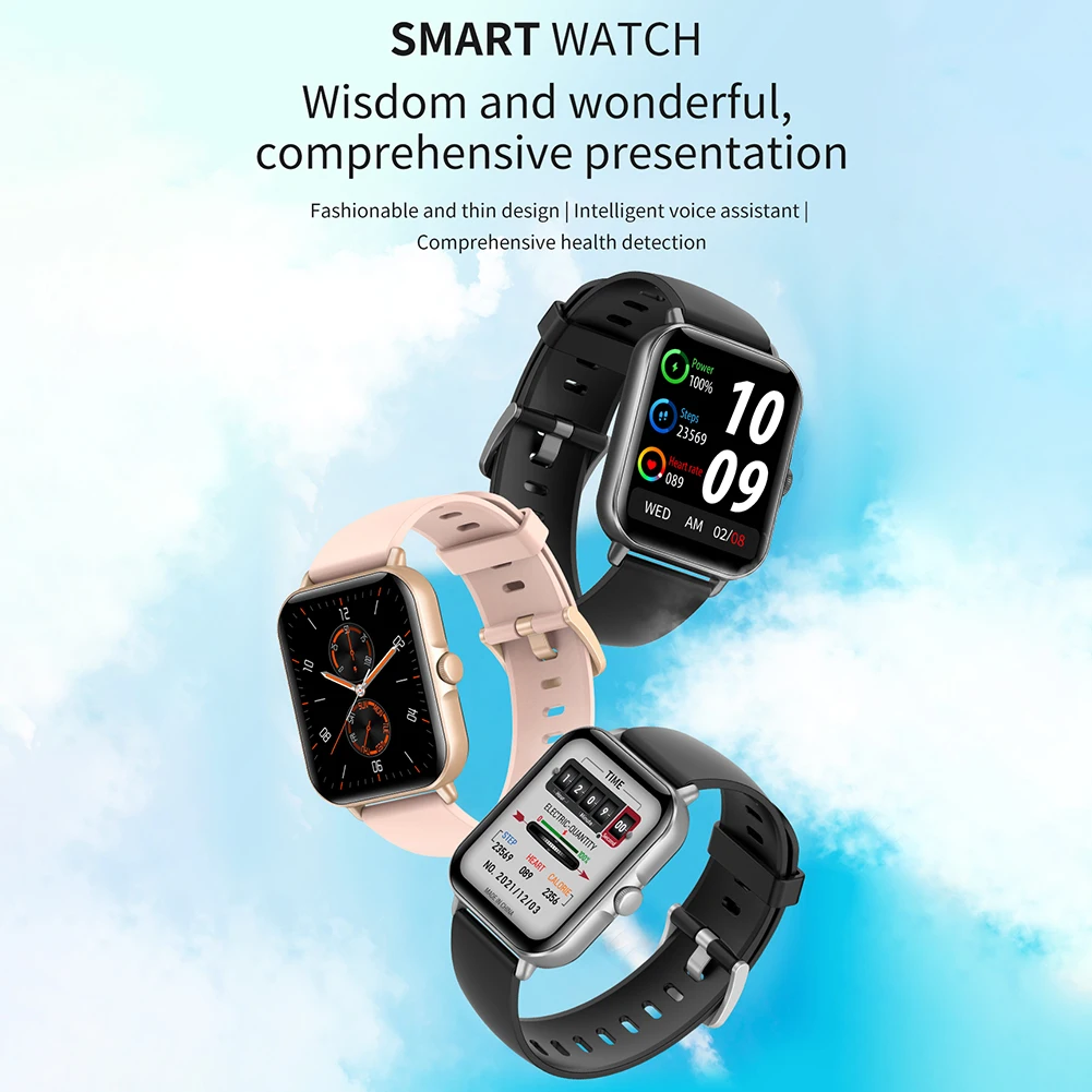 Answer Call Smart Watch 1.69 Inch TFT Full Touch Screen Real-time Heart Rate Monitor Fitness Tracker IP67 for iPhone/Android
Answer Call Smart Watch 1.69 Inch TFT Full Touch Screen Real-time Heart Rate Monitor Fitness Tracker IP67 for iPhone/Android