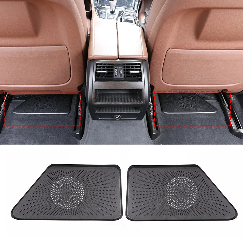 

2Pcs Air Conditioning Outlet Dust Covers, Duct Vent Outlet Shell Under The Seat For BMW 5 Series F10 2011-2017