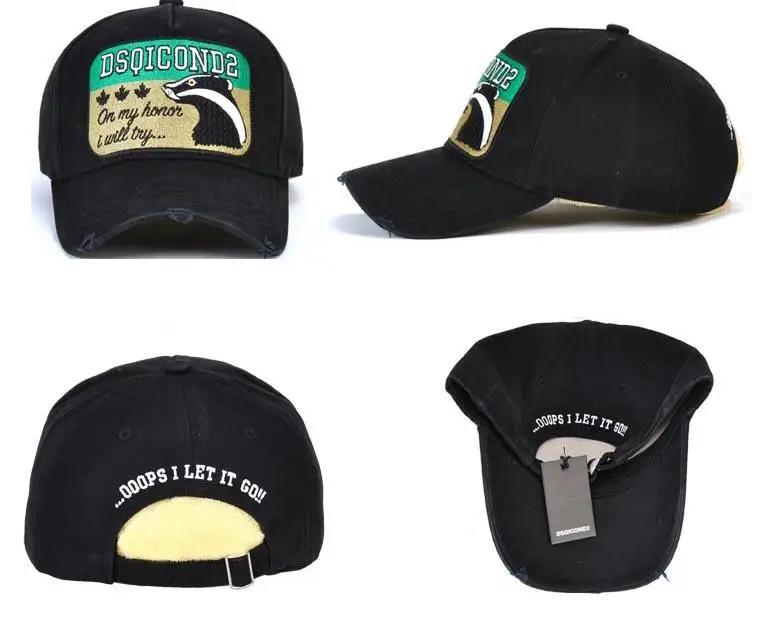 DSQICOND2 Baseball Caps100% Cotton ICON Letters High Quality Cap Men Women Embroidery Design Hat Trucker Hat Snapback Cap Hats
DSQICOND2 Baseball Caps100% Cotton ICON Letters High Quality Cap Men Women Embroidery Design Hat Trucker Hat Snapback Cap Hats