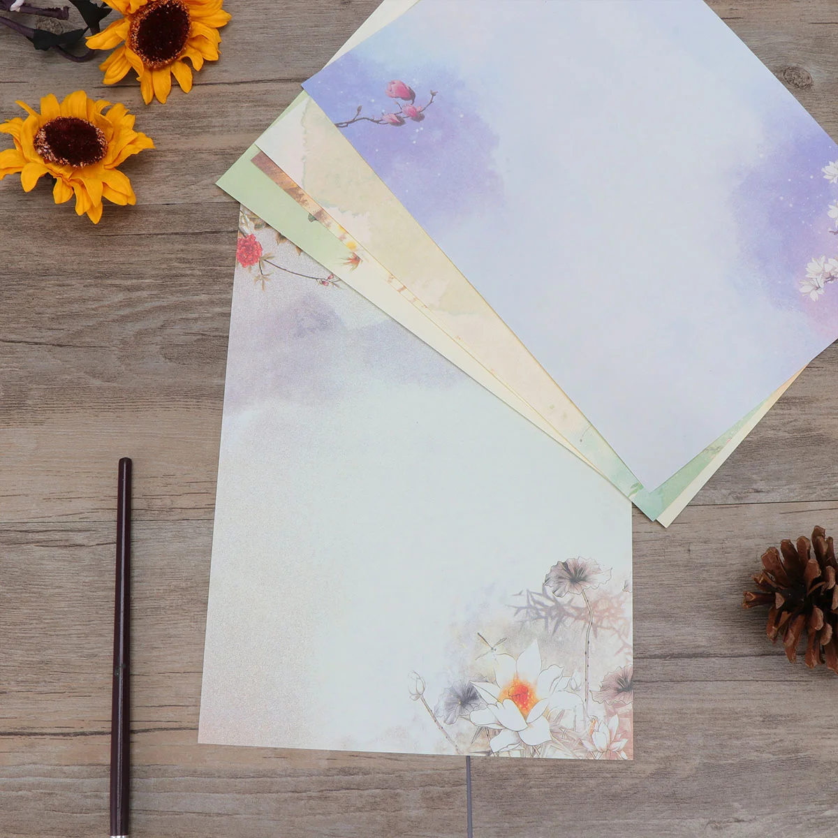 Paper Letter Writing Stationary Note Vintage Floral Retro Envelope Chinese Style Notes Pretty Blank Double Sided
Paper Letter Writing Stationary Note Vintage Floral Retro Envelope Chinese Style Notes Pretty Blank Double Sided