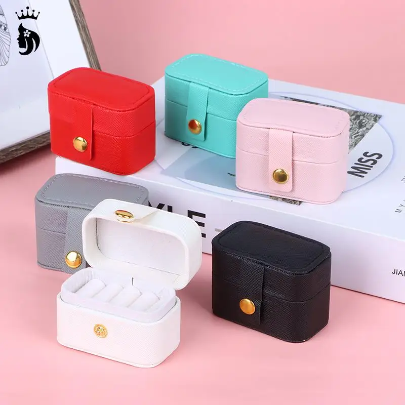 1Pc Portable Mini Jewelry Box Organizer Travel Ring Earrings Holder Jewelry Display Case PU Leather Jewelry Storage Box
1Pc Portable Mini Jewelry Box Organizer Travel Ring Earrings Holder Jewelry Display Case PU Leather Jewelry Storage Box