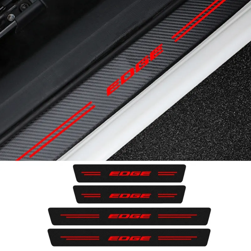 4 шт., защитные наклейки на пороги автомобиля Ford EDGE F150 Fiesta Ranger Focus Explorer Fusion Accessoris
4 шт., защитные наклейки на пороги автомобиля Ford EDGE F150 Fiesta Ranger Focus Explorer Fusion Accessoris