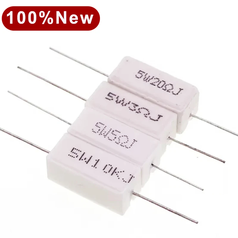 10pcs 5W 5% 0.1 ~ 10K 0.1R 0.5R 1R 10R 100R 0.22 0.33 0.5 1 2 5 8 10 15 20 25 30 100 1K 10K ohm Cement Resistor Power Resistance
10pcs 5W 5% 0.1 ~ 10K 0.1R 0.5R 1R 10R 100R 0.22 0.33 0.5 1 2 5 8 10 15 20 25 30 100 1K 10K ohm Cement Resistor Power Resistance