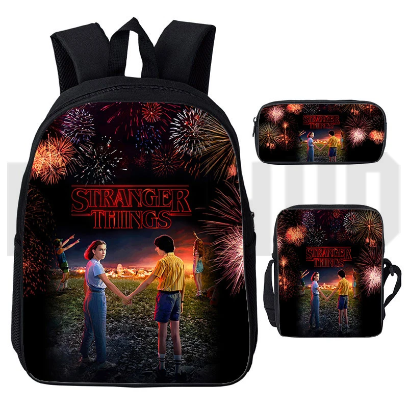 Stranger Things Backpack Men 3D Schoolbags Hot TV Series Bag Women Anime Harajuku Teenager Laptop Bag 3 Pcs/Set Hellfire Club
Stranger Things Backpack Men 3D Schoolbags Hot TV Series Bag Women Anime Harajuku Teenager Laptop Bag 3 Pcs/Set Hellfire Club
