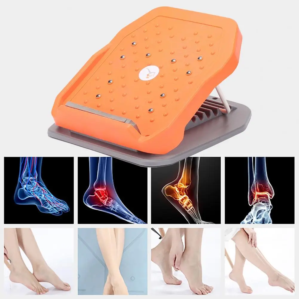 

6 Gear Adjustable Anti-slip Calf Stretcher PP Slant Board Foot Massage Tool Gym Accessories