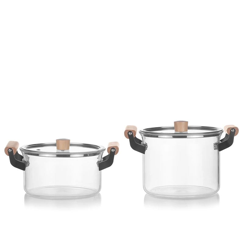 Glass Pot Heat Resistant Stew Pot Instant Noodles Pot Heat Resistant Double Ear Soup Pot Vegetable Salad Pot
Glass Pot Heat Resistant Stew Pot Instant Noodles Pot Heat Resistant Double Ear Soup Pot Vegetable Salad Pot