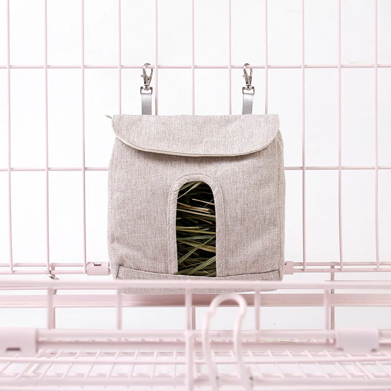 14cm Hanging Pouch Feeder Hay Bag Holder with Hooks Feeding Dispenser Container for Rabbit Guinea Pig Small Animals Pet
14cm Hanging Pouch Feeder Hay Bag Holder with Hooks Feeding Dispenser Container for Rabbit Guinea Pig Small Animals Pet