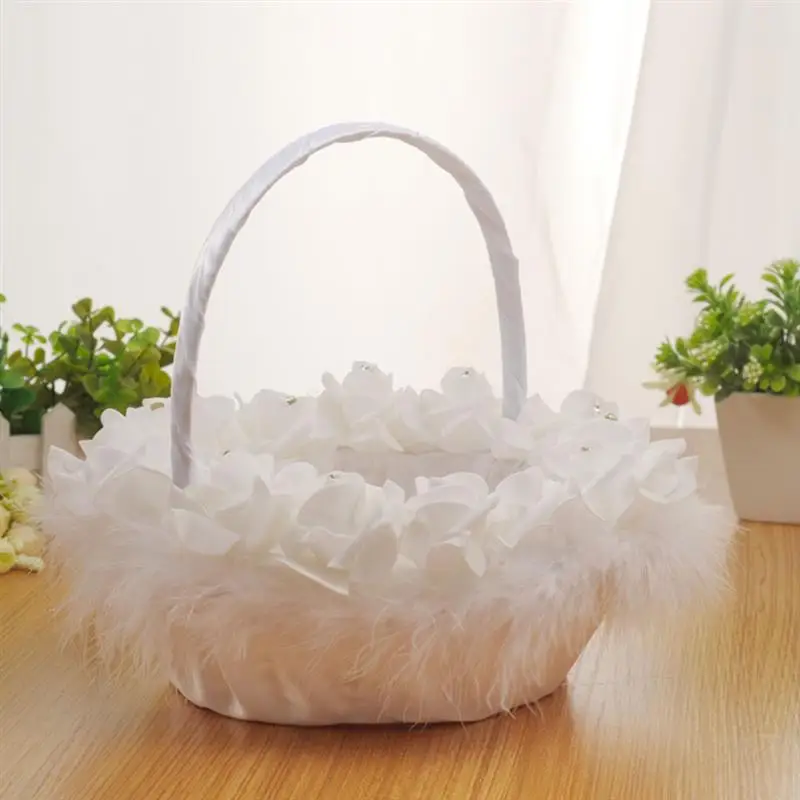 Basket Flower Wedding Girl Baskets For Lace White Storage Gift Handle Petal Candy With Floral Ceremony Picnic Rustic Fruit
Basket Flower Wedding Girl Baskets For Lace White Storage Gift Handle Petal Candy With Floral Ceremony Picnic Rustic Fruit