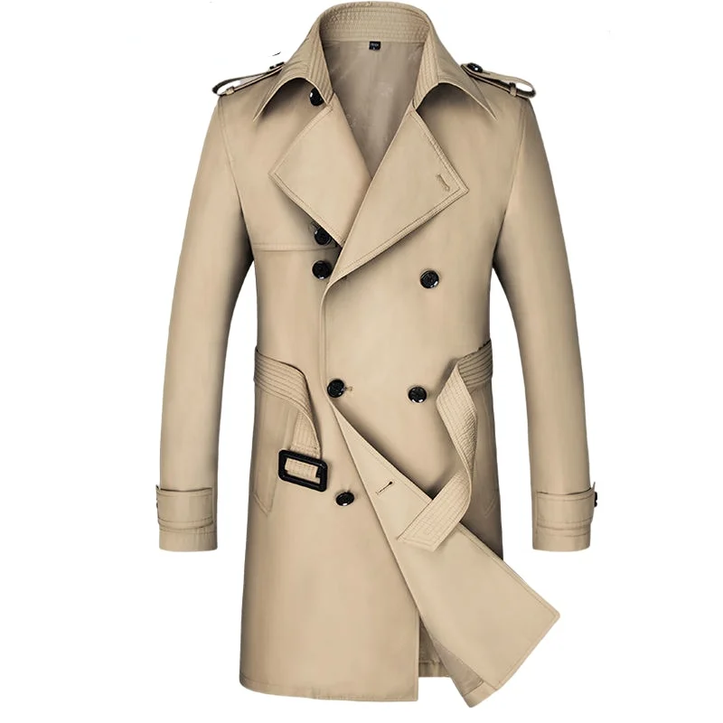 Stylish Slim Windbreaker Button Outerwear Breathable Male Stylish Overcoat Wind Breaker Elegant Spring Men Trench Coats
Stylish Slim Windbreaker Button Outerwear Breathable Male Stylish Overcoat Wind Breaker Elegant Spring Men Trench Coats