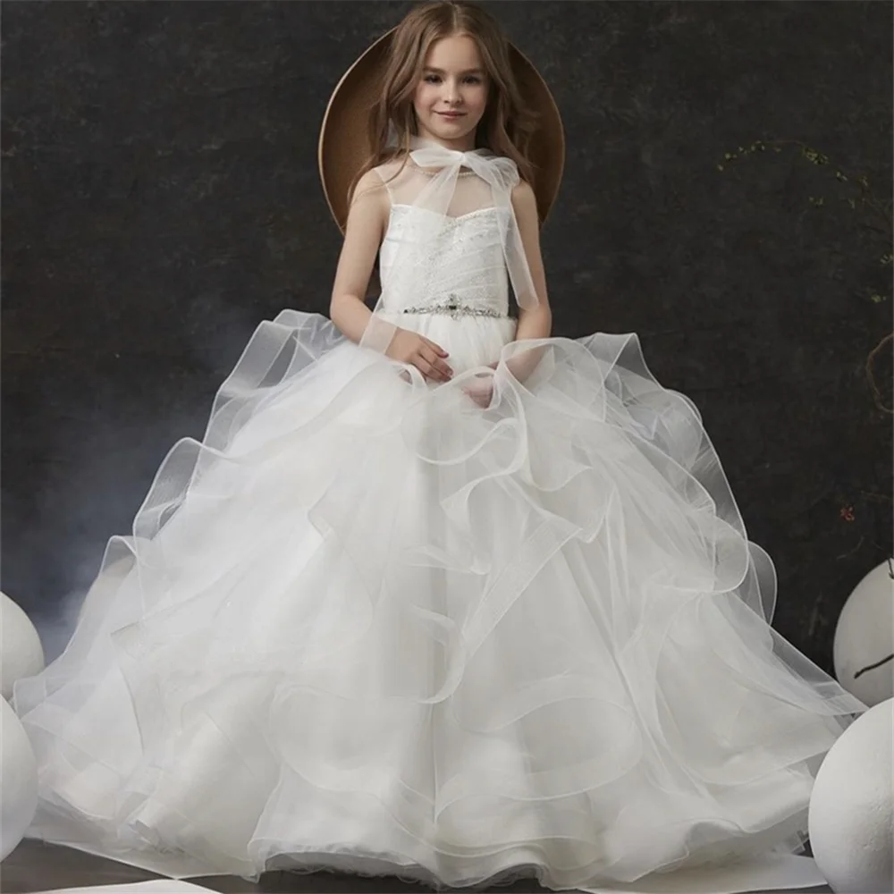 Dimensional Pearl Mesh Lace Glitter Dresses 2-14 Year Old Birthday Party Gown Party First Communion Floor Length Dress
Dimensional Pearl Mesh Lace Glitter Dresses 2-14 Year Old Birthday Party Gown Party First Communion Floor Length Dress