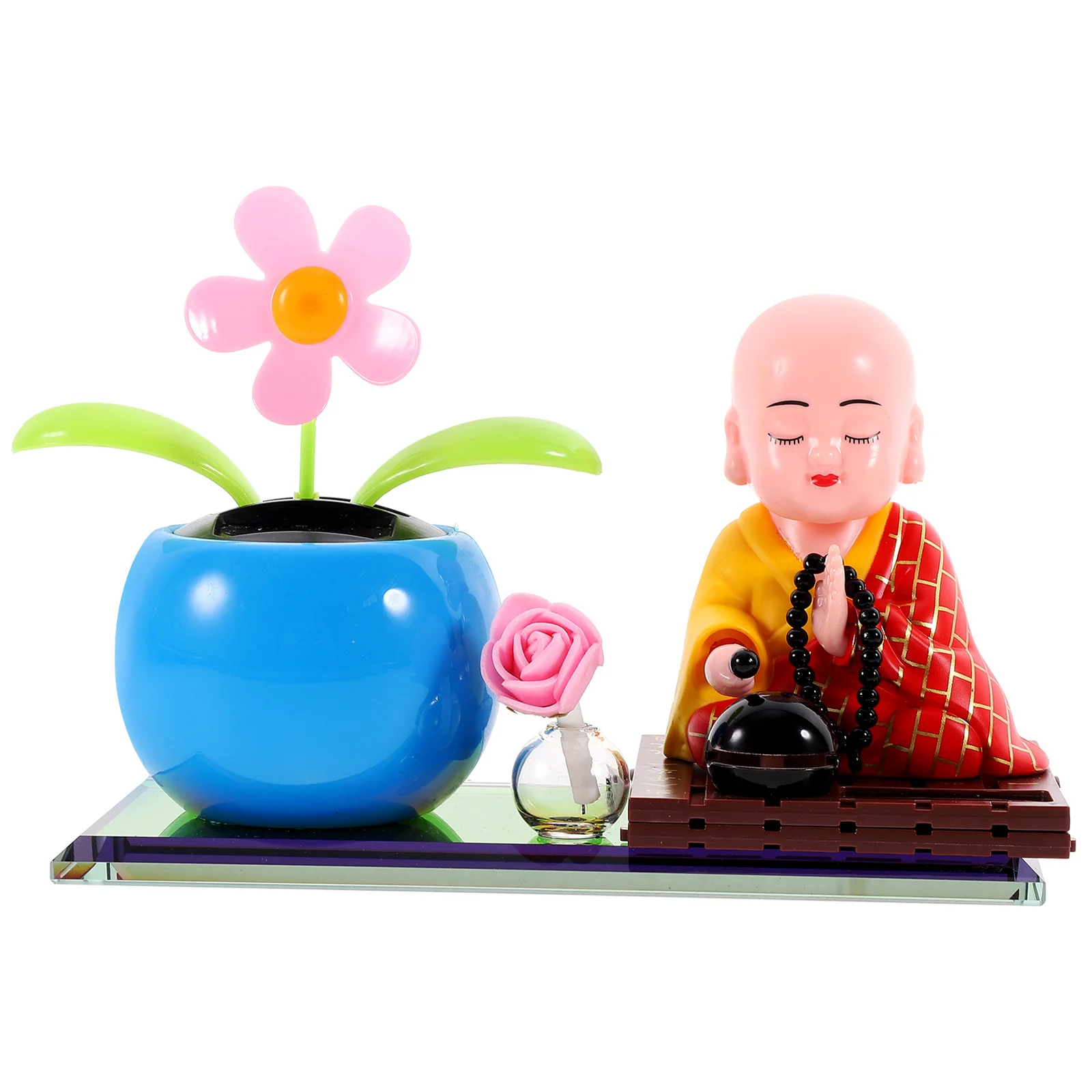 Crafts Small Statue Monk Decors Home Shake Your Head Shaking Decoration Lovely Little Resin Abs Office Car Decorations
Crafts Small Statue Monk Decors Home Shake Your Head Shaking Decoration Lovely Little Resin Abs Office Car Decorations
