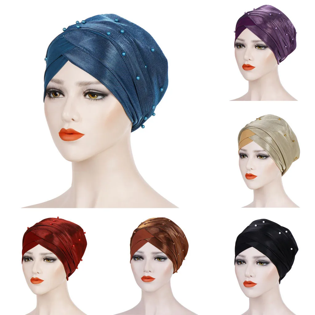 Женская шапка с бисером, индийская мусульманская шапка с оборками для рака, Женский тюрбан, шарф, шапка, эластичный мусульманский хиджаб, тюрбан, облегающая шапка, тюрбан
Женская шапка с бисером, индийская мусульманская шапка с оборками для рака, Женский тюрбан, шарф, шапка, эластичный мусульманский хиджаб, тюрбан, облегающая шапка, тюрбан