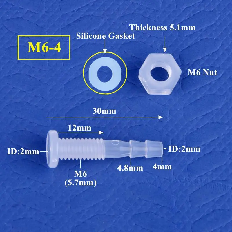 Соединители для шланга SgooHan PP M5~M16 3~12мм 5-200шт
Соединители для шланга SgooHan PP M5~M16 3~12мм 5-200шт