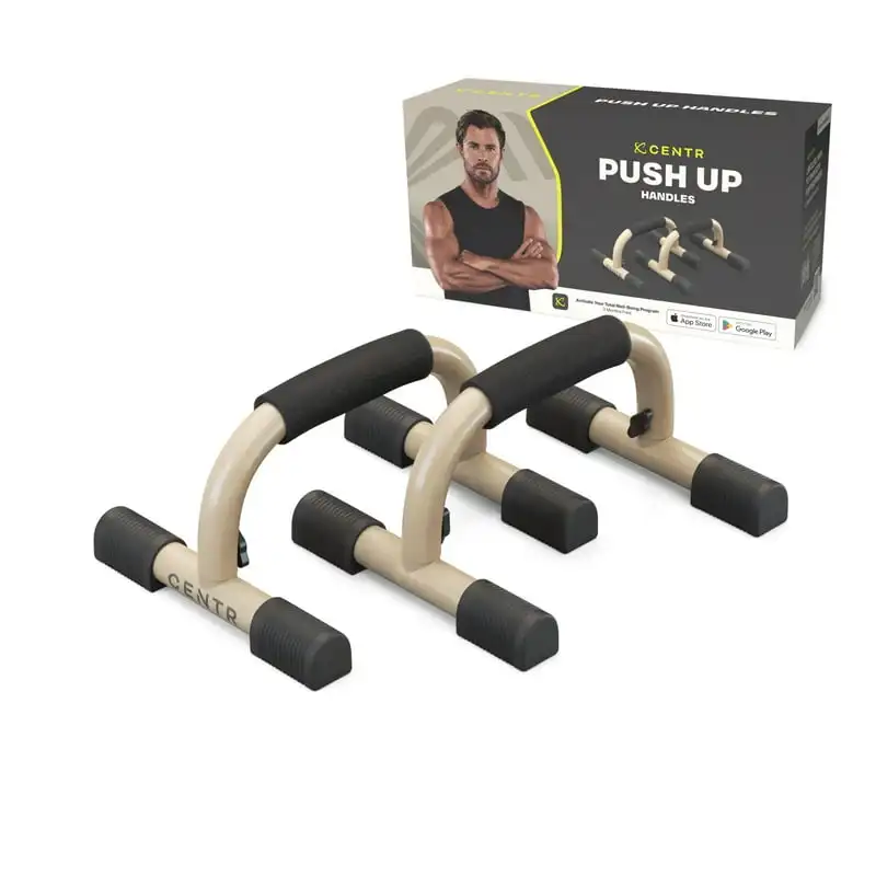 Chris Hemsworth Push up Bars with Slip-Resistant Grips, Sand Brown, 2-Pack with 3-Month Membership Air hockey Hockey tape Hocke
Chris Hemsworth Push up Bars with Slip-Resistant Grips, Sand Brown, 2-Pack with 3-Month Membership Air hockey Hockey tape Hocke