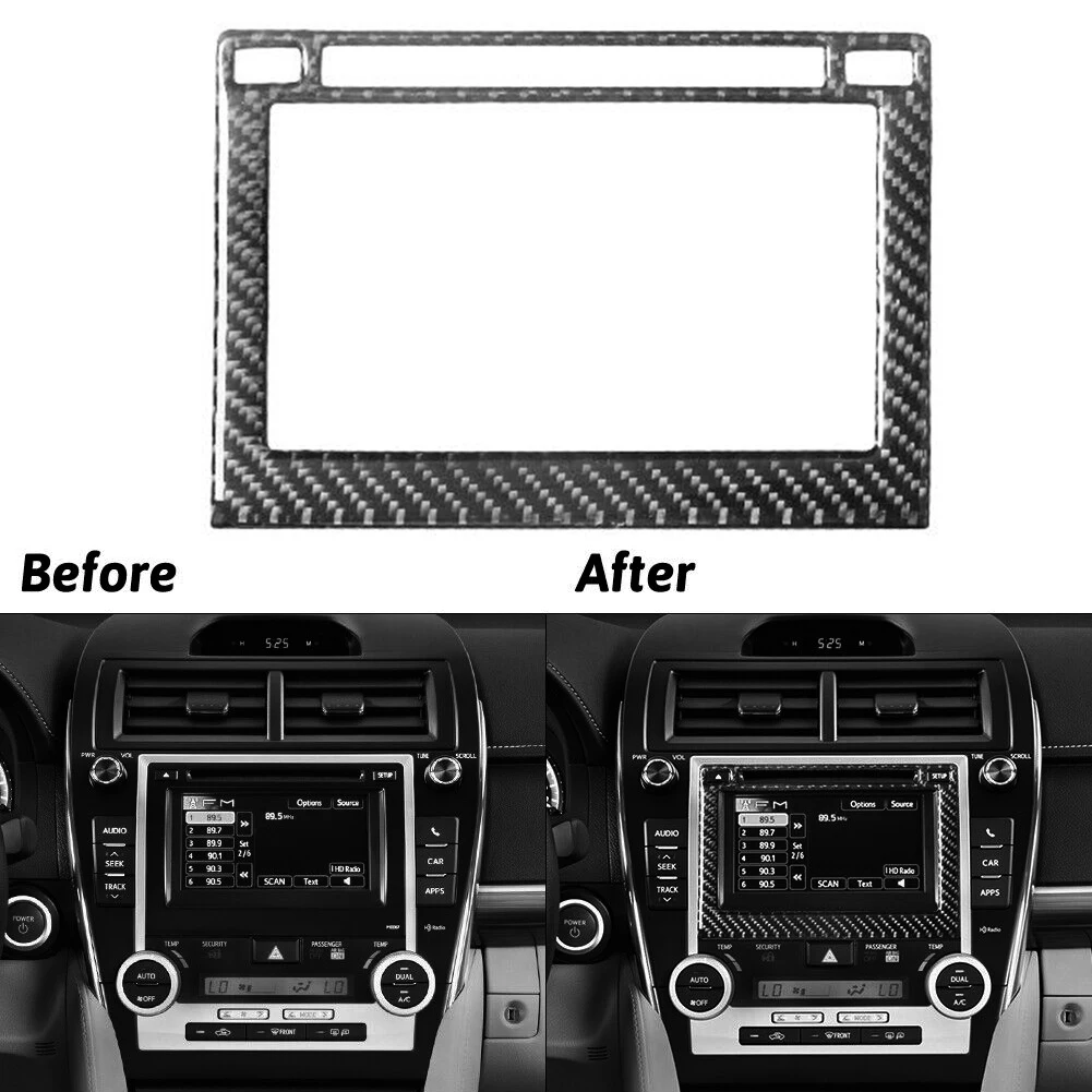 For Toyota For Camry 2012-14 Frame Trim Frame Cover Interior Display Frame New Carbon Fiber Display Frame Cover
For Toyota For Camry 2012-14 Frame Trim Frame Cover Interior Display Frame New Carbon Fiber Display Frame Cover