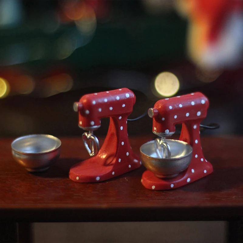 1PC Doll house mini home accessories red simulation mini mixer accessories shooting scene props
1PC Doll house mini home accessories red simulation mini mixer accessories shooting scene props