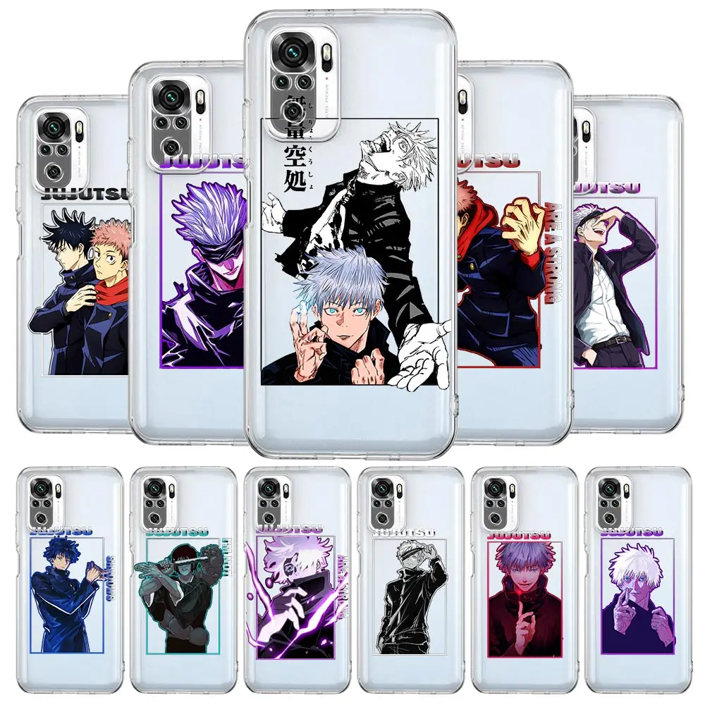 Jujutsu Kaisen Anime Satoru Gojo Clear Soft Phone Case For Xiaomi Redmi Note 12 11 9S 9 8 10 Pro+ 7 8T 9C 9A 8A K40 Gaming Cover
Jujutsu Kaisen Anime Satoru Gojo Clear Soft Phone Case For Xiaomi Redmi Note 12 11 9S 9 8 10 Pro+ 7 8T 9C 9A 8A K40 Gaming Cover