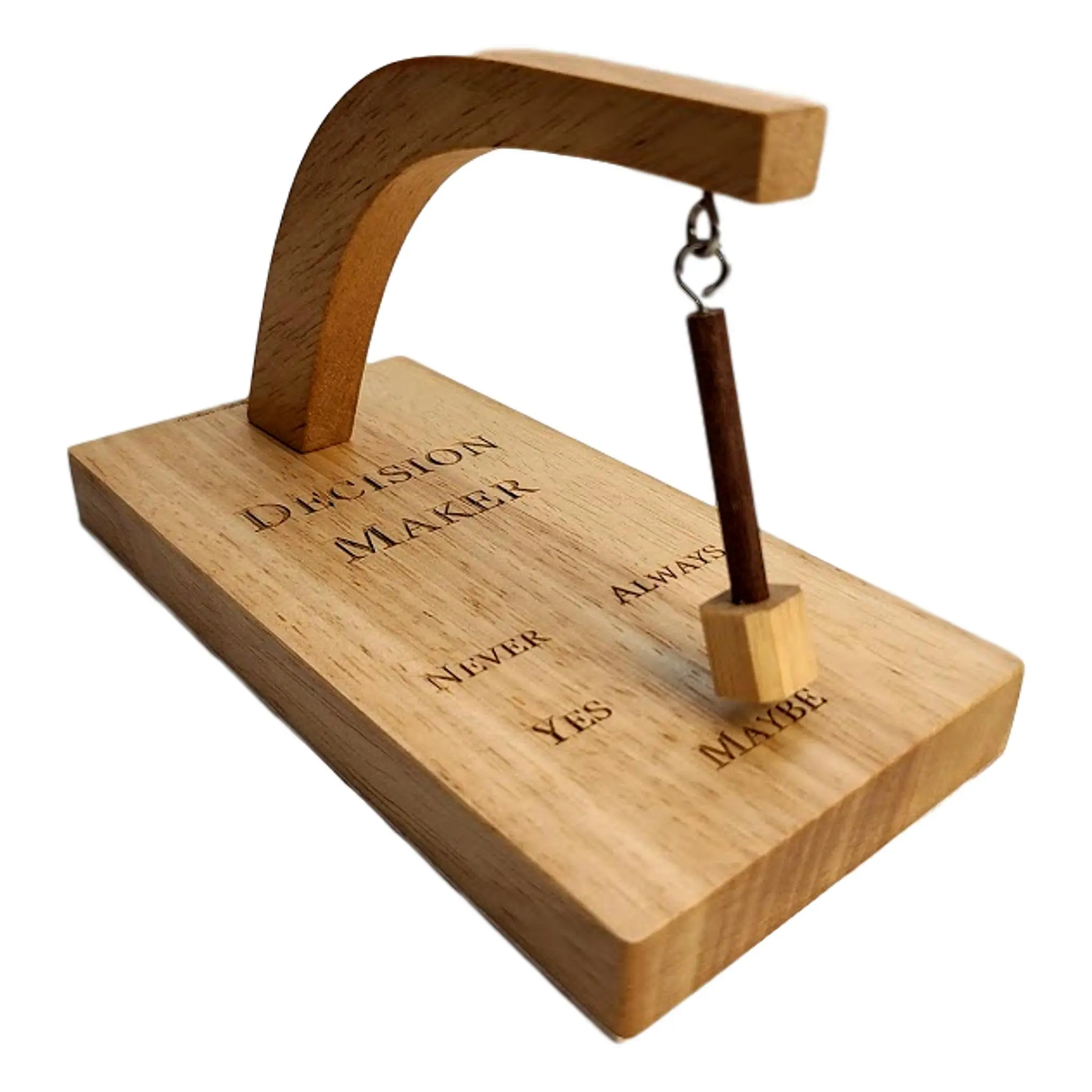 Magic Novelty Decision Maker Magnetic Pendulum Wood Decision Maker Cute And Unique Executive Office Decoration Home Decor
Magic Novelty Decision Maker Magnetic Pendulum Wood Decision Maker Cute And Unique Executive Office Decoration Home Decor
