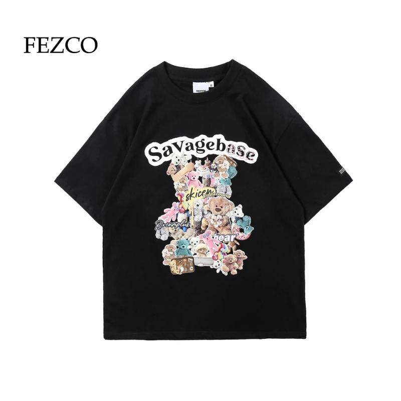 FEZCO Summer Men Women Oversized Vintage Graphic T- Shirts Harajuku Streetwear Plus Size Hip Pop Tops Japanese Style Clothing
FEZCO Summer Men Women Oversized Vintage Graphic T- Shirts Harajuku Streetwear Plus Size Hip Pop Tops Japanese Style Clothing