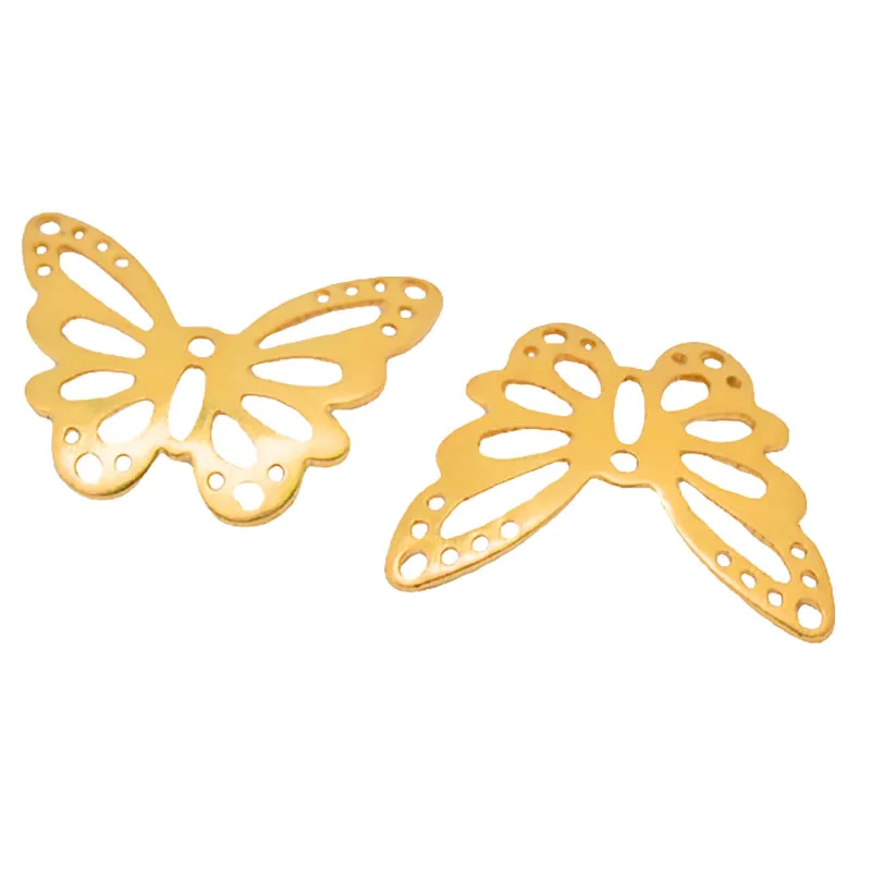 WZNB 10Pcs Raw Brass Porous Butterfly Charms for Jewelry Making Earring Pendant Necklace Bracelet Accessories Diy Material
WZNB 10Pcs Raw Brass Porous Butterfly Charms for Jewelry Making Earring Pendant Necklace Bracelet Accessories Diy Material
