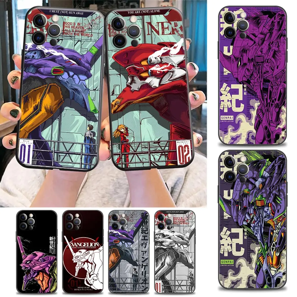Neon Genesis-EVA Anime Phone Case for iPhone 11 12 13 Pro Max 7 8 SE XR XS Max 5 5s 6 6s Plus Case Soft Silicon Cover BANDAI
Neon Genesis-EVA Anime Phone Case for iPhone 11 12 13 Pro Max 7 8 SE XR XS Max 5 5s 6 6s Plus Case Soft Silicon Cover BANDAI