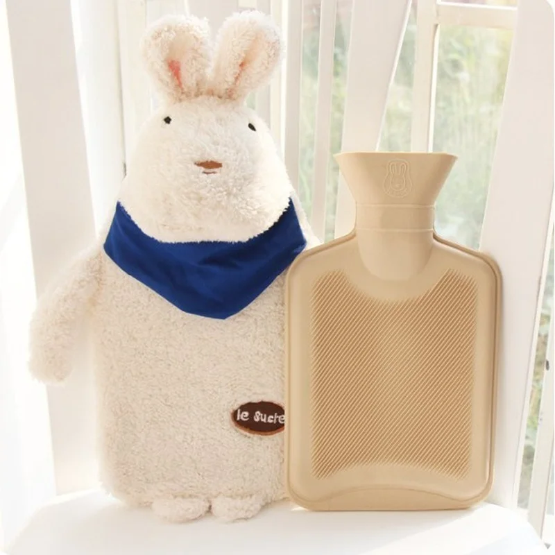 Winter Cartoon Rabbit Hot Water Bottle Plush Stress Pain Relief Therapy Hot Water Bag with Knitted Soft Cozy Cover Hand Warmer
Winter Cartoon Rabbit Hot Water Bottle Plush Stress Pain Relief Therapy Hot Water Bag with Knitted Soft Cozy Cover Hand Warmer
