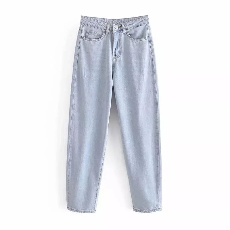 2022New Women Streetwear Denim Pants Ladies Boyfriend Casual High Waist Light Blue Pockets Loose Jeans Autumn Spring
2022New Women Streetwear Denim Pants Ladies Boyfriend Casual High Waist Light Blue Pockets Loose Jeans Autumn Spring