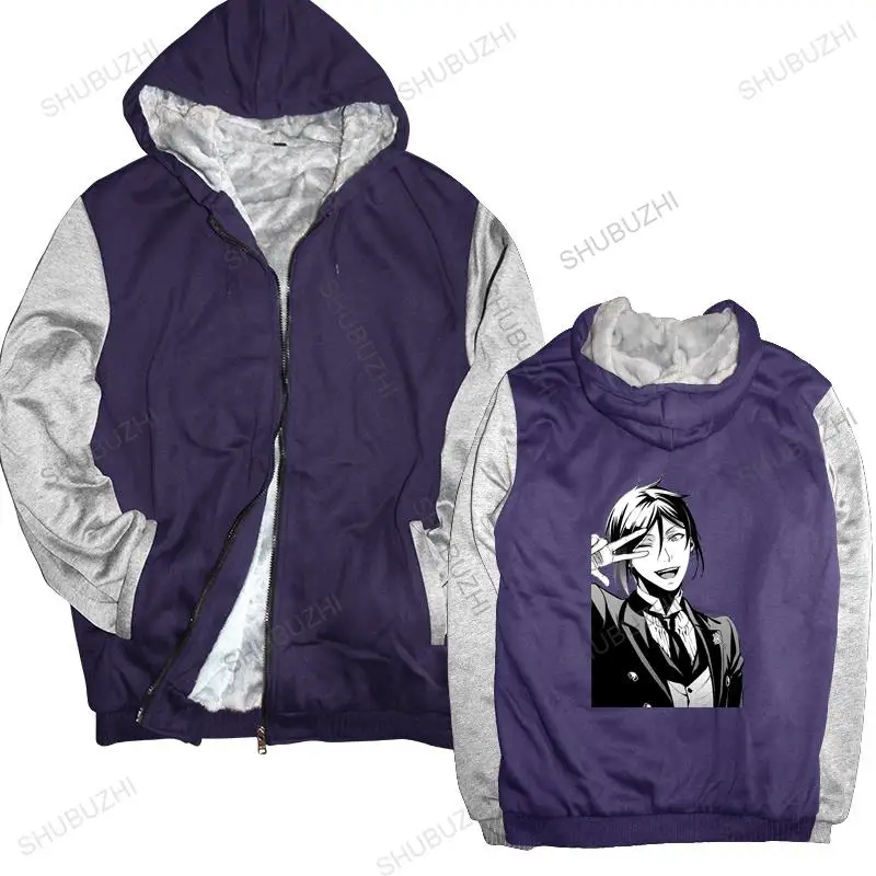 men winter warm black hoody Kuroshitsuji Men's women hoodies Anime Black Butler warm hoodies homme sweatshirt
men winter warm black hoody Kuroshitsuji Men's women hoodies Anime Black Butler warm hoodies homme sweatshirt