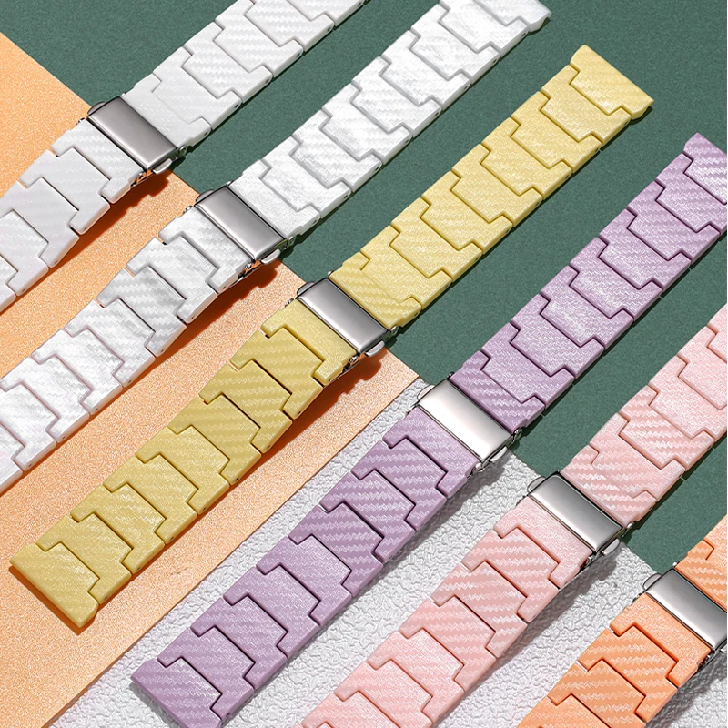 Carbon Fiber Strap For Samsung Galaxy 5/4/classic/46mm/42mm/40mm/44mm/Active 2 20mm 22mm Watch Bracelet Galaxy watch 5 Pro 46mm
Carbon Fiber Strap For Samsung Galaxy 5/4/classic/46mm/42mm/40mm/44mm/Active 2 20mm 22mm Watch Bracelet Galaxy watch 5 Pro 46mm