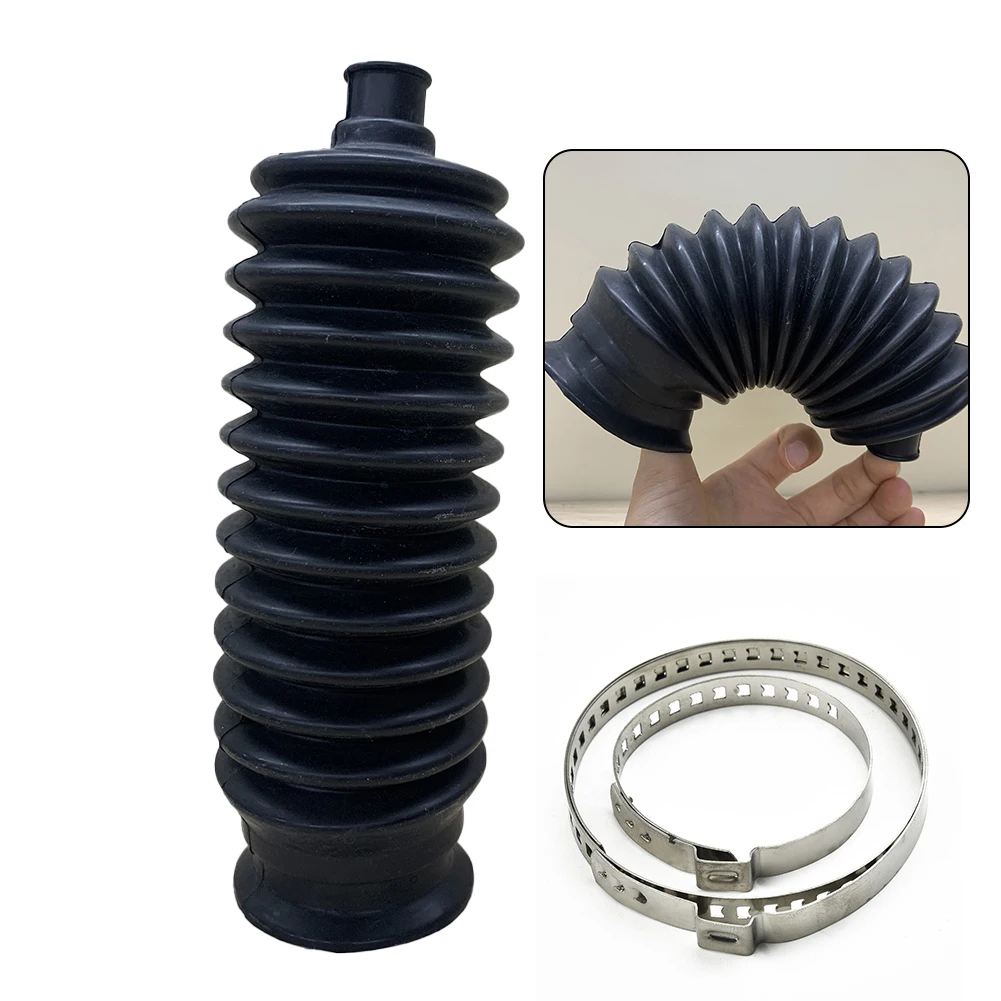 Bellows Boot Gaiter Pinion Boots Accessories Clamps Easy To Install Kit Replacement Set Silicone+Metal Universal
Bellows Boot Gaiter Pinion Boots Accessories Clamps Easy To Install Kit Replacement Set Silicone+Metal Universal