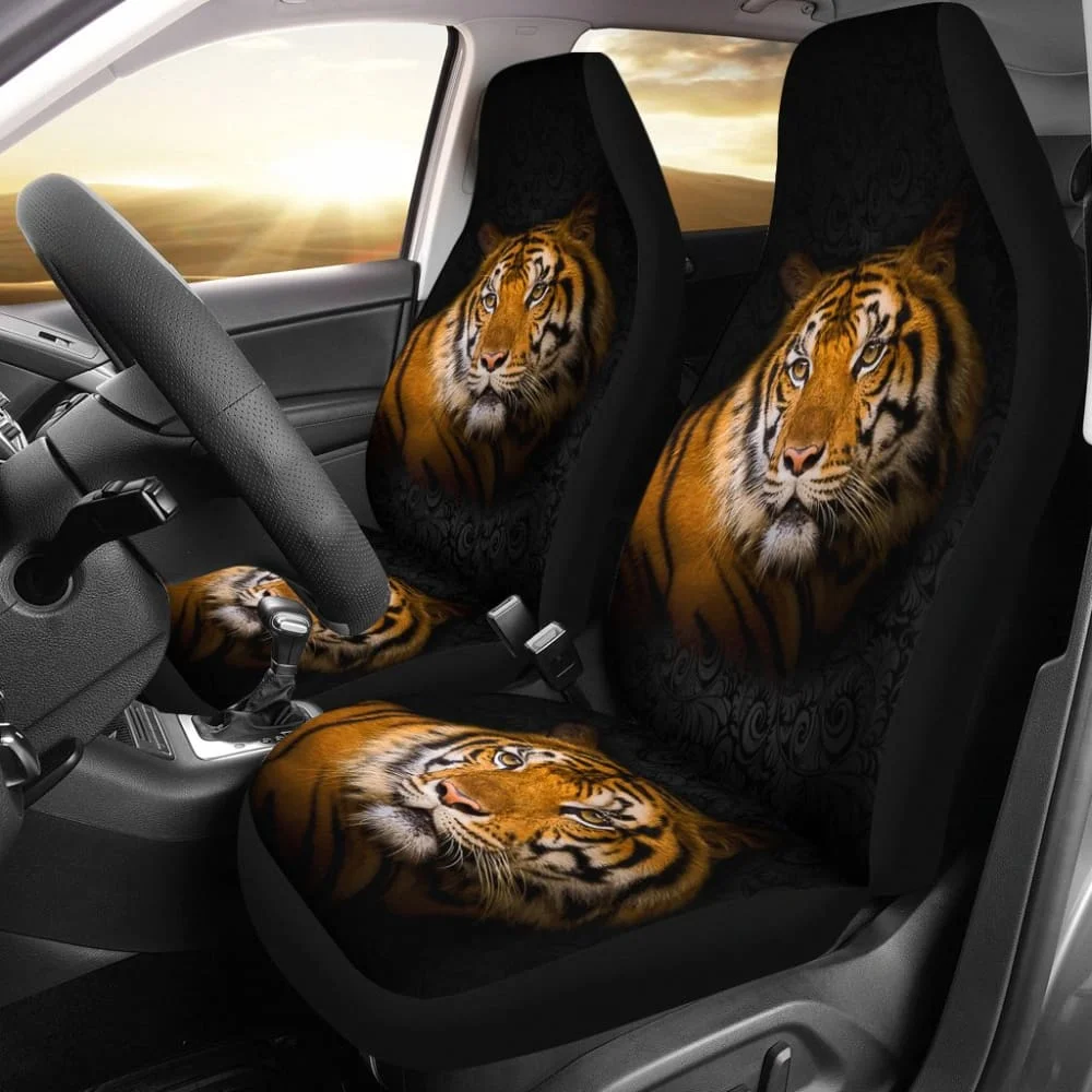 Premium Tiger Car Seat Covers 211003,Pack of 2 Universal Front Seat Protective Cover
Premium Tiger Car Seat Covers 211003,Pack of 2 Universal Front Seat Protective Cover