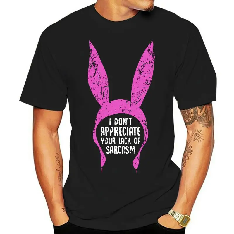 Men Clothing T-shirts O-neck Loose Print Lack of Sarcasm T-Shirt Bob Linda Tina Ruth Bob Gene Louise Belcher Burgers Streetwear
Men Clothing T-shirts O-neck Loose Print Lack of Sarcasm T-Shirt Bob Linda Tina Ruth Bob Gene Louise Belcher Burgers Streetwear