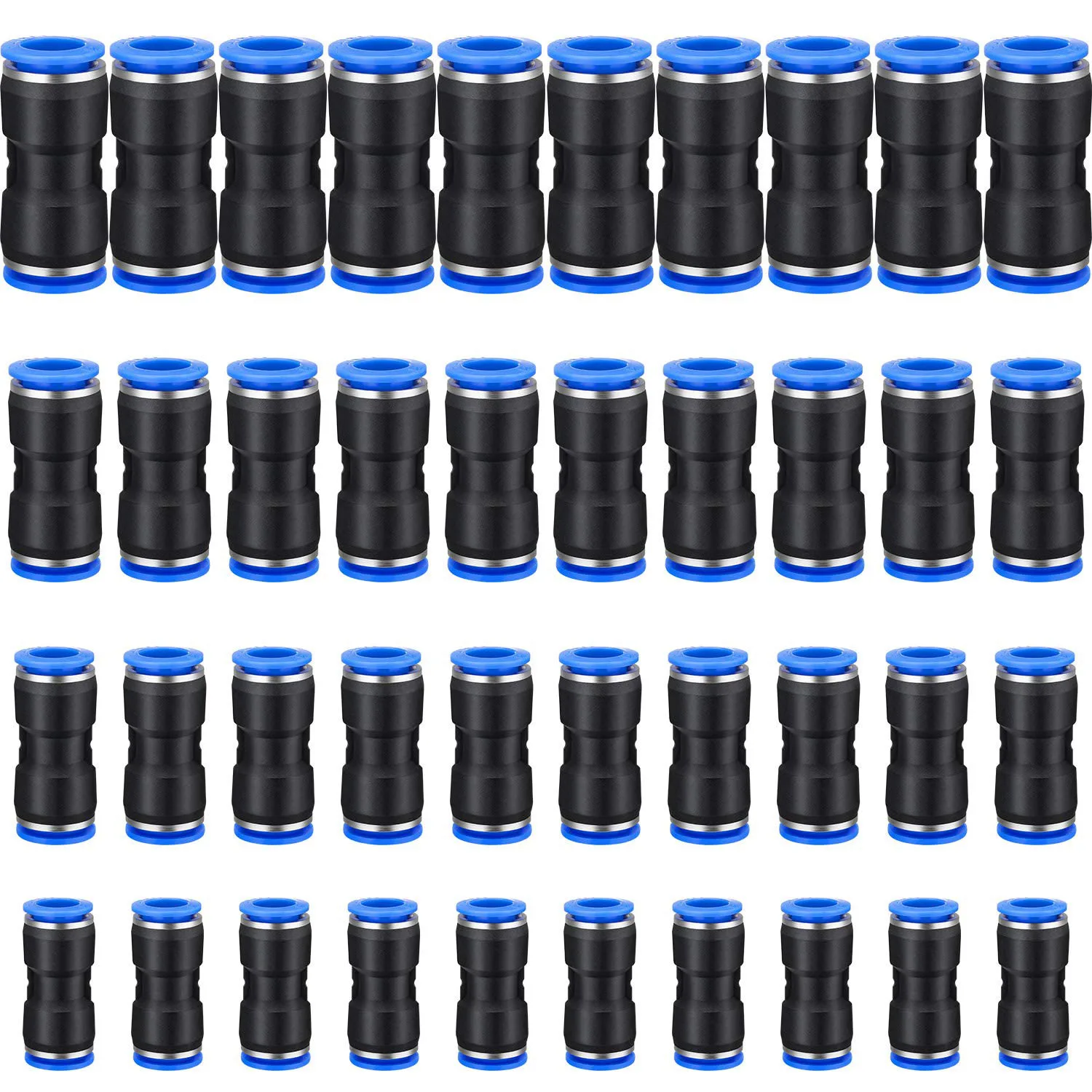 40PCS (6/8/10/12MM Each 10pcs) Direct Push Connector Pneumatic Connection Accessories Air Line Quick Hose Repair Wholesale
40PCS (6/8/10/12MM Each 10pcs) Direct Push Connector Pneumatic Connection Accessories Air Line Quick Hose Repair Wholesale