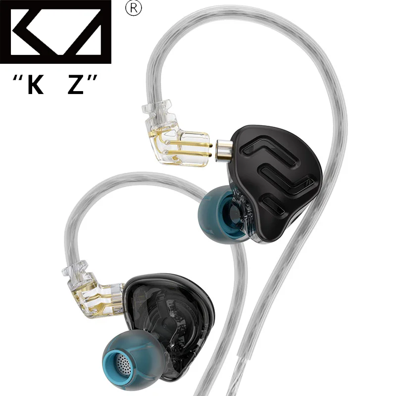 

KZ ZNA In Ear Earphones 12MM 1DD+1BA Dual-magnetic&Cavity Dynamic Headphones HiFi Bass Monitor Earbuds Sport Headset