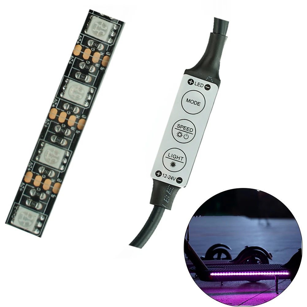 Waterproof LED Strip Flashlight Bar Lamp For Xiaomi M365 Electric Scooter Skateboard Night Chassis Light E Scooter Light Strips
Waterproof LED Strip Flashlight Bar Lamp For Xiaomi M365 Electric Scooter Skateboard Night Chassis Light E Scooter Light Strips