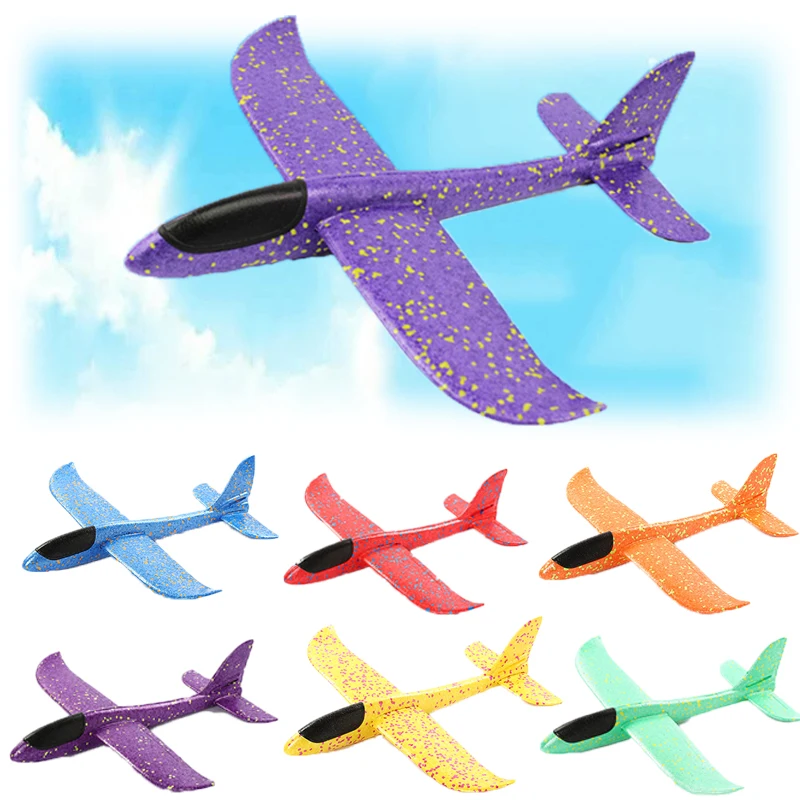 38CM Big Foam Plane Glider Hand Throw Airplane Light Inertial EPP Bubble Planes Outdoor Launch Kids Toys for Children Boys Gift
38CM Big Foam Plane Glider Hand Throw Airplane Light Inertial EPP Bubble Planes Outdoor Launch Kids Toys for Children Boys Gift