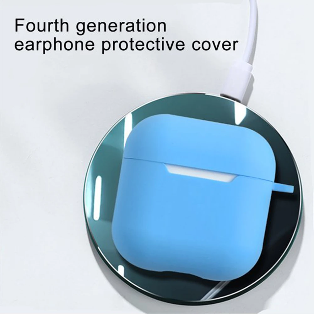 Silicone Protective Case For Apple Air Pro 4 Pro 5 Seamless Fit Protective Cover From LED Visible With Keychain Hook Case Cover
Silicone Protective Case For Apple Air Pro 4 Pro 5 Seamless Fit Protective Cover From LED Visible With Keychain Hook Case Cover