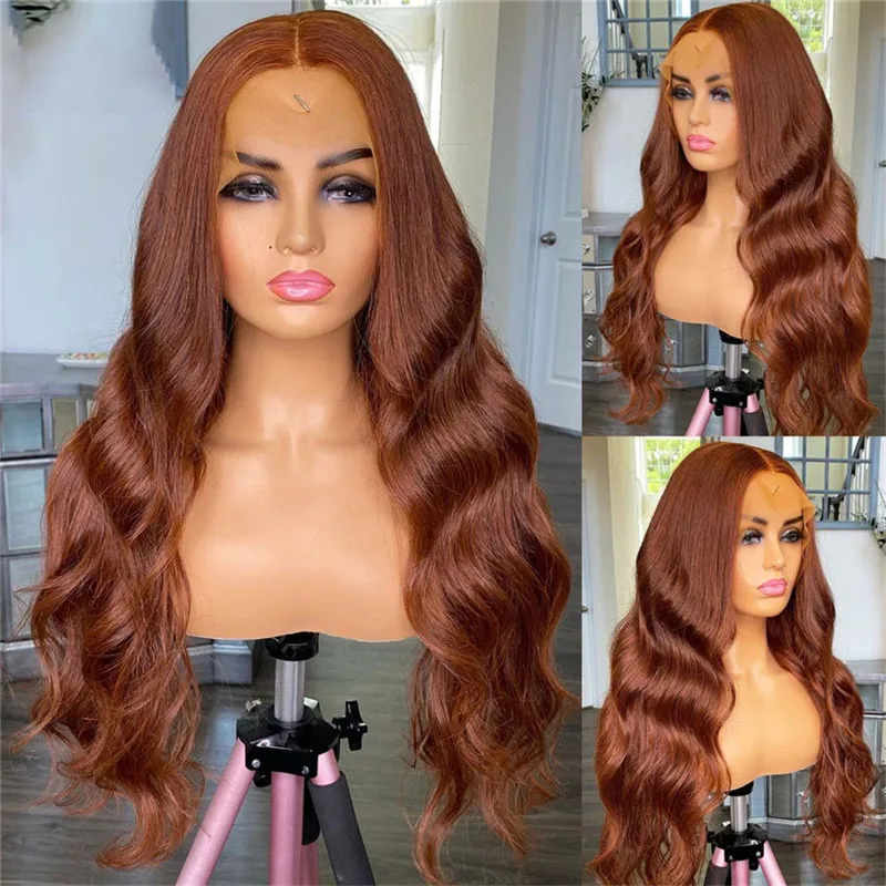Long Soft 26inch Natural Brown Natural Wave PrePlucked Glueless European Human Hair 13*6Lace Front Wig For Women With Baby Hair
Long Soft 26inch Natural Brown Natural Wave PrePlucked Glueless European Human Hair 13*6Lace Front Wig For Women With Baby Hair
