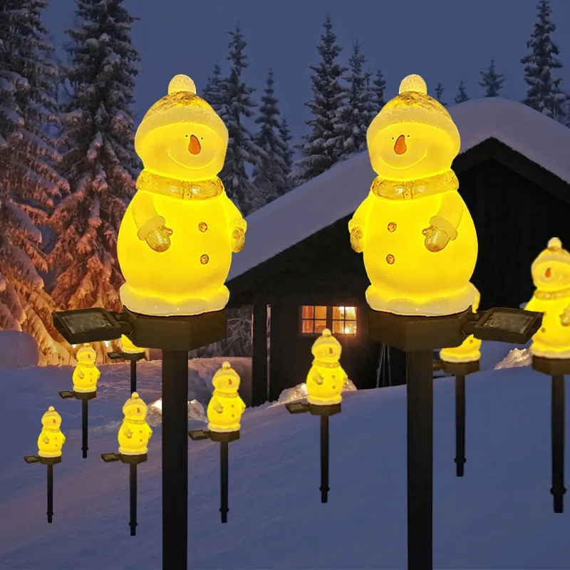 Solar Snowman Lights Christmas Decor Pathway Lantern Outdoor Waterproof Landscape Lighting for Yard Lawn Patio Garden Courtyard
Solar Snowman Lights Christmas Decor Pathway Lantern Outdoor Waterproof Landscape Lighting for Yard Lawn Patio Garden Courtyard