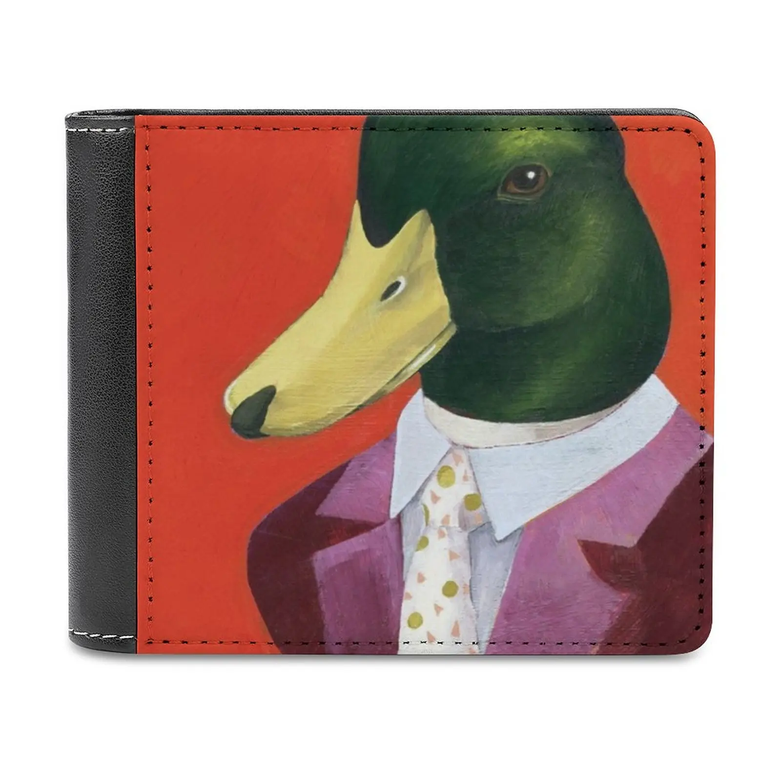 Mallard Duck Men's Wallet Leisure Travel Lightweight Portable Wallets Short Style Male Purse Mallard Duck Duck Art Childrens
Mallard Duck Men's Wallet Leisure Travel Lightweight Portable Wallets Short Style Male Purse Mallard Duck Duck Art Childrens