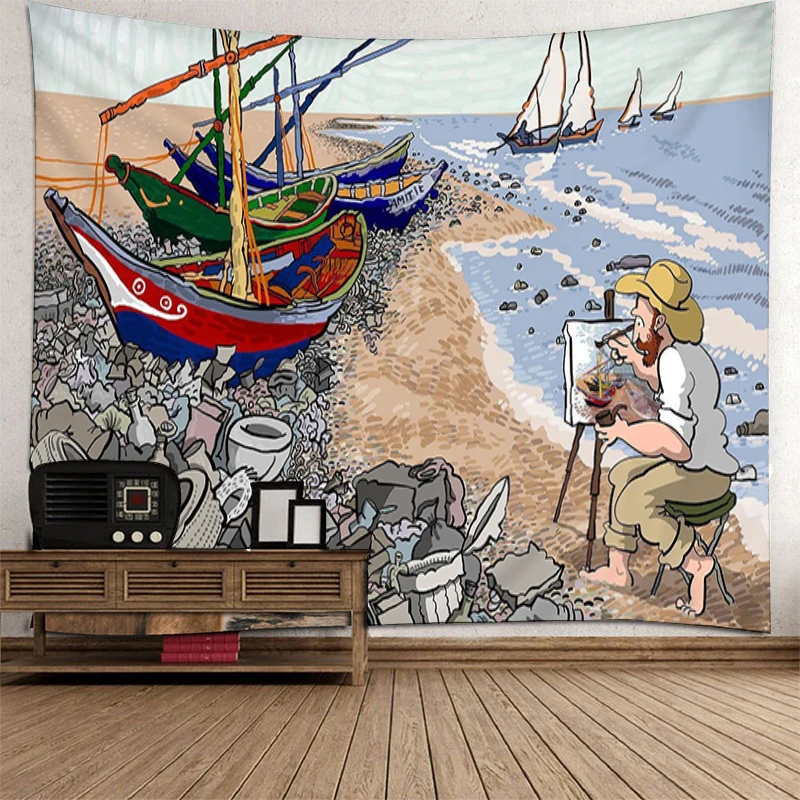 Van Gogh Decorative Wall Tapestry Tapestries Witchcraft Anime Boho Home Decor Hanging Room Decoration Accessories The Art Funny
Van Gogh Decorative Wall Tapestry Tapestries Witchcraft Anime Boho Home Decor Hanging Room Decoration Accessories The Art Funny