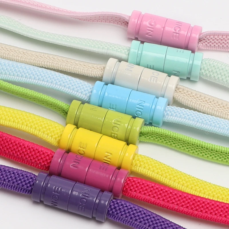Colorful Sneakers No Tie Elastic Shoelaces Without Tying Sports Shoe Laces for Capsule Lock Stretch Shoelace Rubber Shoestrings
Colorful Sneakers No Tie Elastic Shoelaces Without Tying Sports Shoe Laces for Capsule Lock Stretch Shoelace Rubber Shoestrings