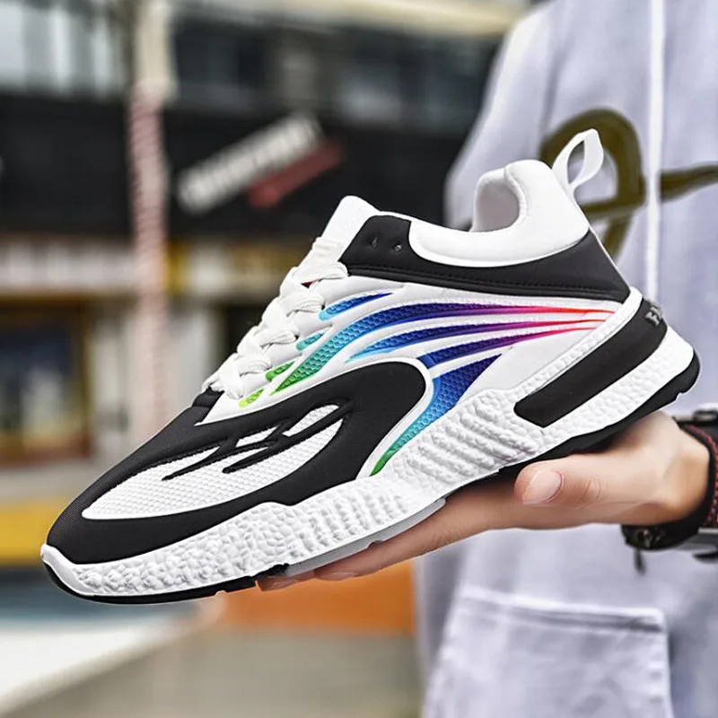 Breathable Sneakers Men Height Increasing Lace-up Mens Shoes Fashion Hard-Wearing Non-slip Running Man Sneaker Zapatillas Hombre
Breathable Sneakers Men Height Increasing Lace-up Mens Shoes Fashion Hard-Wearing Non-slip Running Man Sneaker Zapatillas Hombre