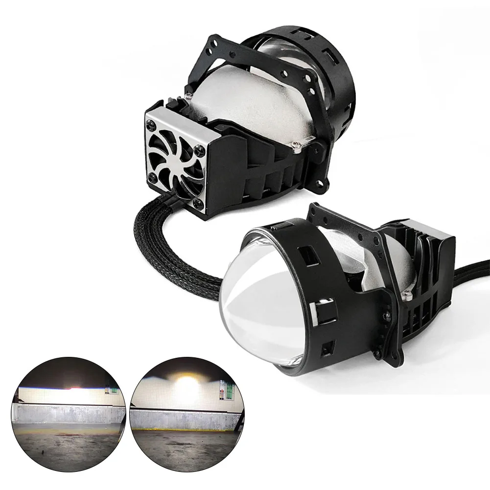 1 Pair 12V Car LED Headlights Dual Light Lens High Power 60W Universal 6000K White Car Motorbike Headlamp Waterproof Car Lights
1 Pair 12V Car LED Headlights Dual Light Lens High Power 60W Universal 6000K White Car Motorbike Headlamp Waterproof Car Lights