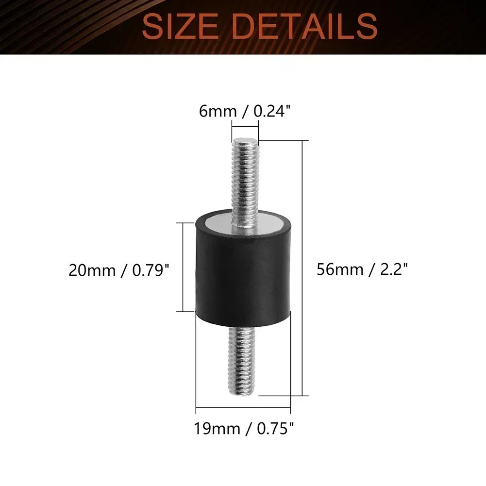 Резиновый виброизолятор, крепление, мужской противоударный демпфер M5 M6, автомобильный изолятор бобины, демпфер для бензиновых генераторов, аксессуары
Резиновый виброизолятор, крепление, мужской противоударный демпфер M5 M6, автомобильный изолятор бобины, демпфер для бензиновых генераторов, аксессуары