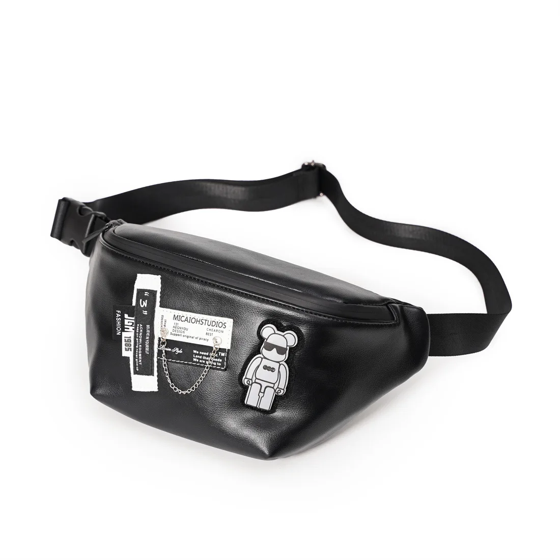 LEBSGE Casual Men's High Quality Pu Leather Male Small Chest Bag Cross-body Bag Riding Bag Small Mobile Phone Bag Fanny Pack
LEBSGE Casual Men's High Quality Pu Leather Male Small Chest Bag Cross-body Bag Riding Bag Small Mobile Phone Bag Fanny Pack